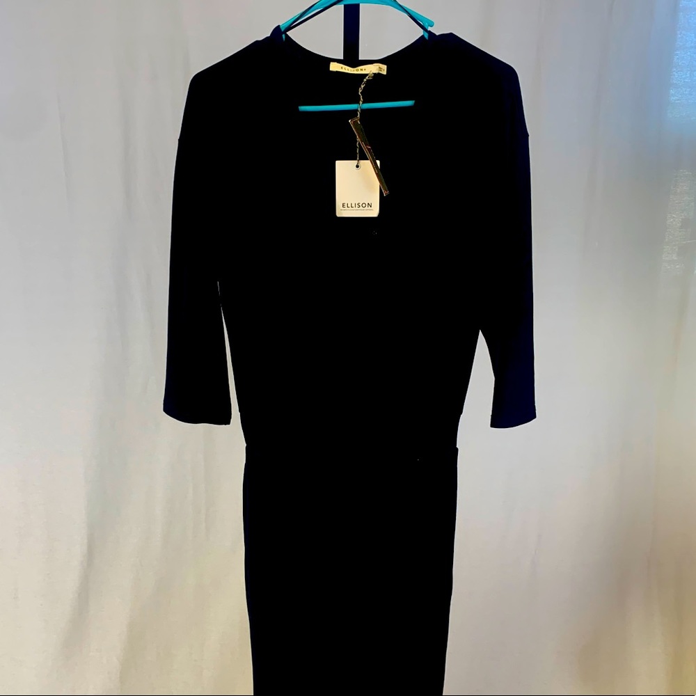 Fiore brand NWT size small black jumpsuit